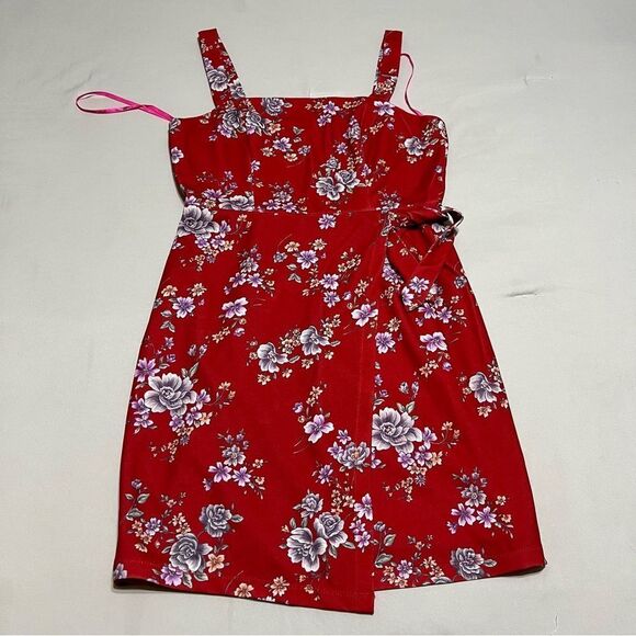 Betsey Johnson Petite Floral A-Line Dress - Picture 1 of 16